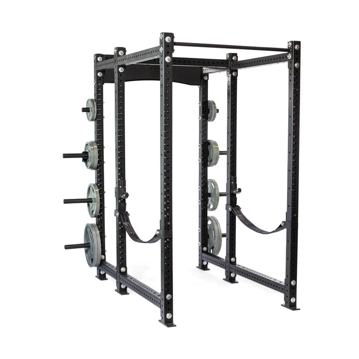 Hydra Six Post Power Rack Builder with storage, perfect for home and gym use in Vancouver. Fitness equipment available at local stores.