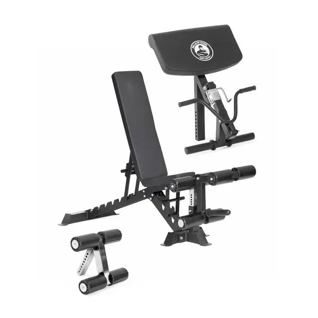 BUZZ-SAW Heavy-Duty Adjustable Bench for gym workouts, ideal home fitness equipment in Vancouver, buy premium gym bench solutions.