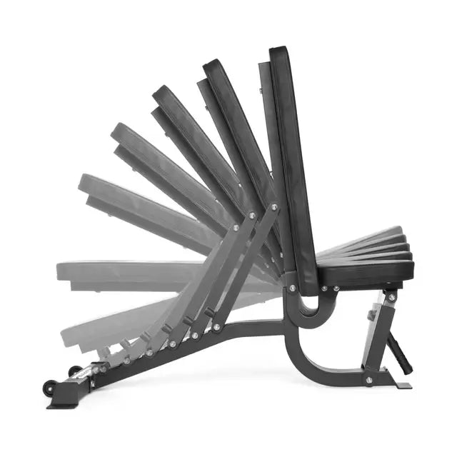 Adjustable utility bench with 7 incline positions, ideal for home gyms in Vancouver. Lightweight fitness equipment for versatile workouts.