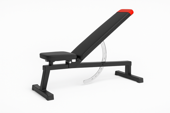 X-RIVAL Adjustable Bench AAB70 for fitness workouts in Vancouver, versatile gym equipment for home and commercial use.