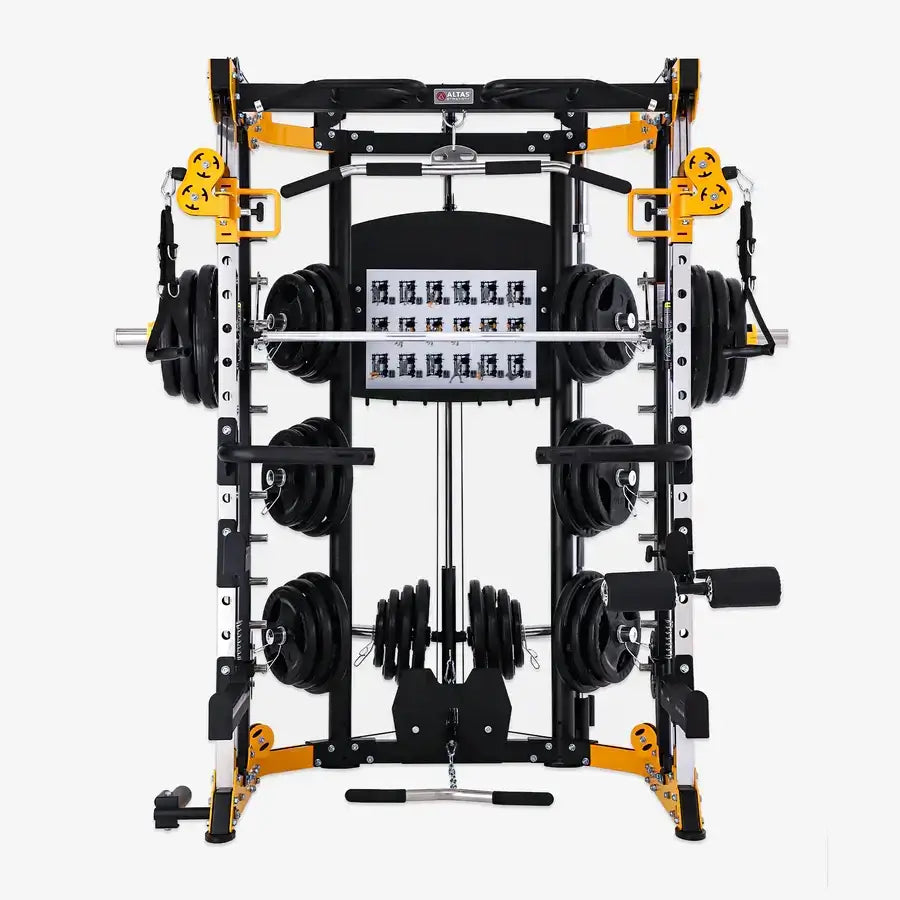 ALTAS AL-3059 Smith Machine - Premium gym equipment in Vancouver, ideal for home gym and fitness facilities. Available at ALTAS Fitness.