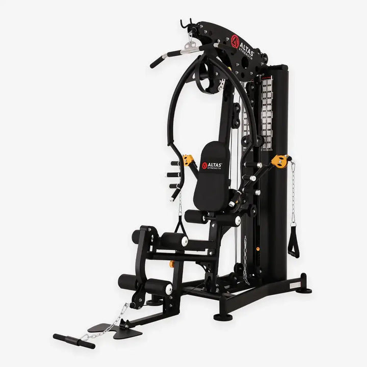 Altas AL-179B multi-functional trainer, alloy steel and rubber fitness equipment for home gyms, available in Vancouver.