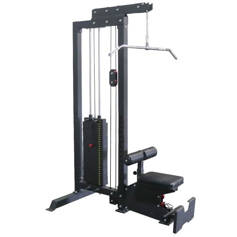 X-RIVAL XR15 Lat Pull Down Machine, precision engineered for superior back workouts, available at Xrival Fitness, Vancouver.