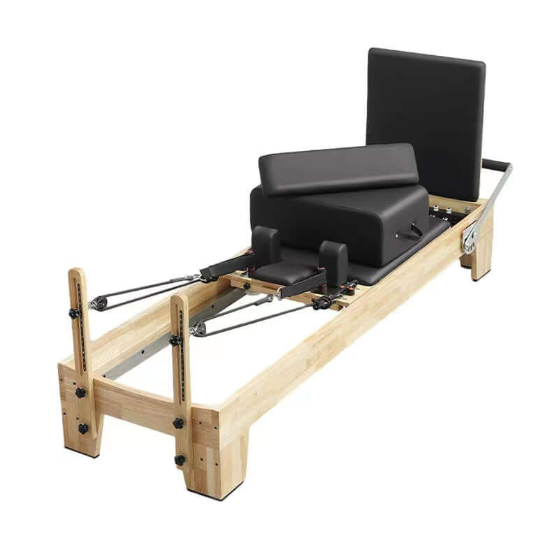 Pilates Reformer X-RIVAL XRPR800 available at fitness equipment stores in Vancouver for home or studio use.