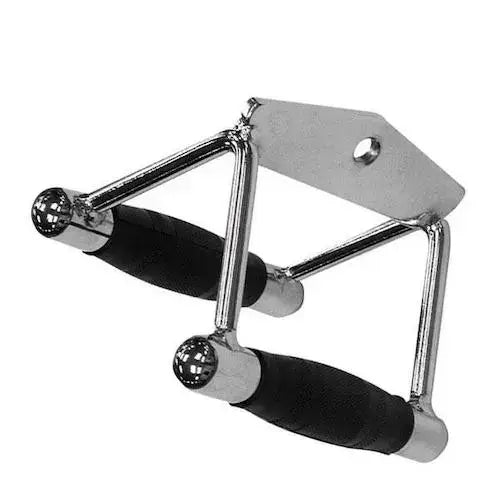 X-RIVAL Pro Rubber-Grip Seat Row & Chin Bar Double Handle at X-Rival Fitness Vancouver, ideal for enhancing back workouts and fitness.