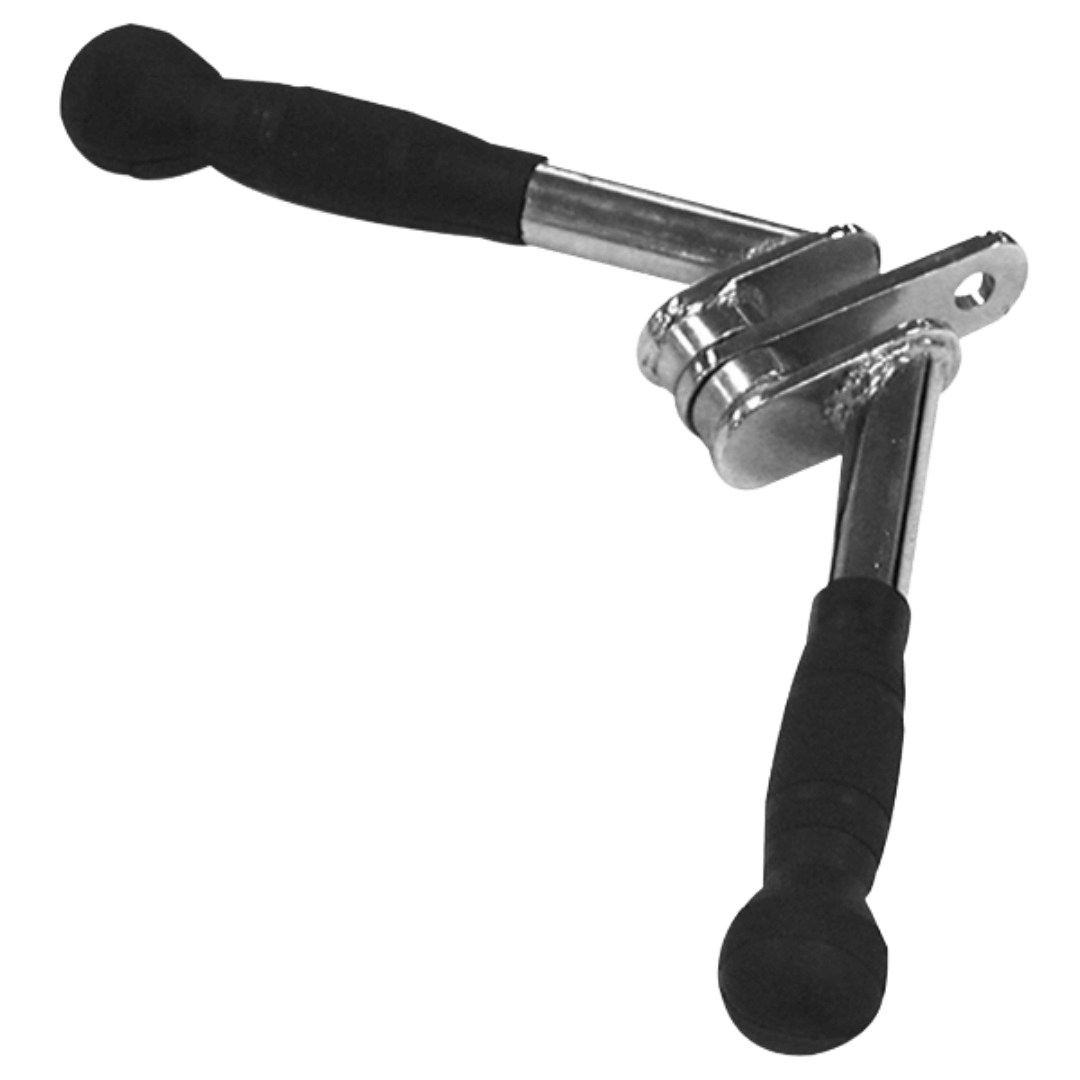 Rubber Grip Triceps V Bar by X-RIVAL, top fitness equipment available at gym supply stores in Vancouver, BC.