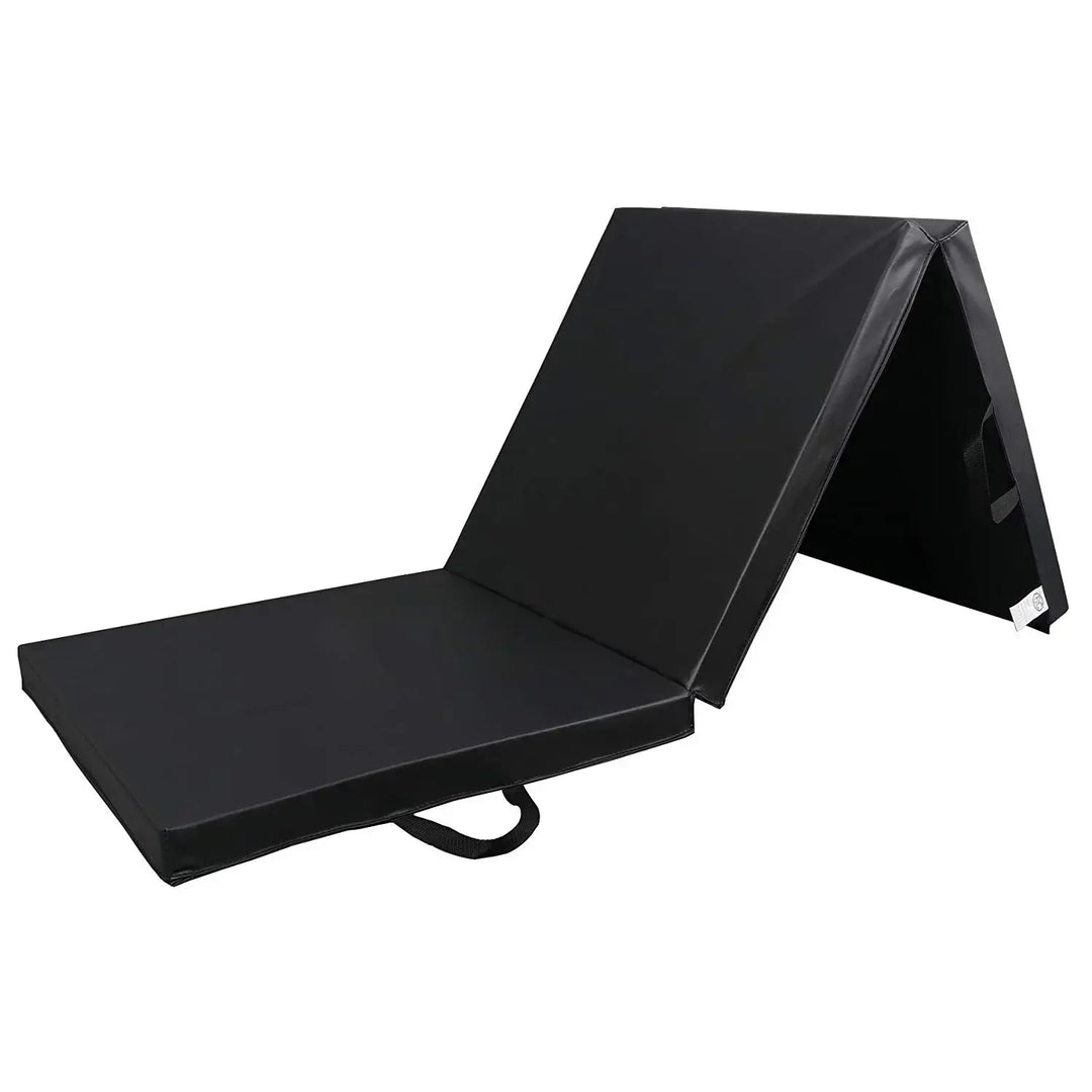 X-RIVAL Tri-Fold Exercise Mat for versatile workouts, perfect for fitness enthusiasts in Vancouver seeking home and portable gym solutions.