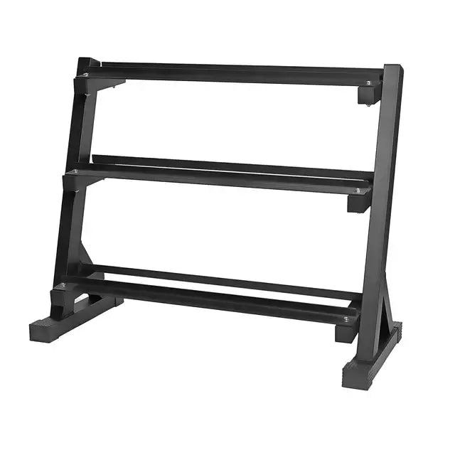 X-RIVAL 3-Tier Dumbbell Rack for home gyms, space-saving fitness equipment Vancouver