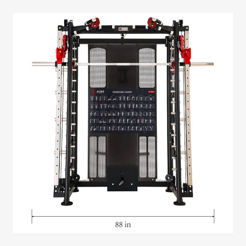 Altas Strength Multi-Function Smith Machine Light Commercial Fitness Equipment AL-3000Y