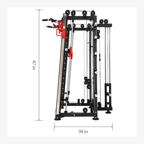 Altas Strength Multi-Function Smith Machine Light Commercial Fitness Equipment AL-3000Y