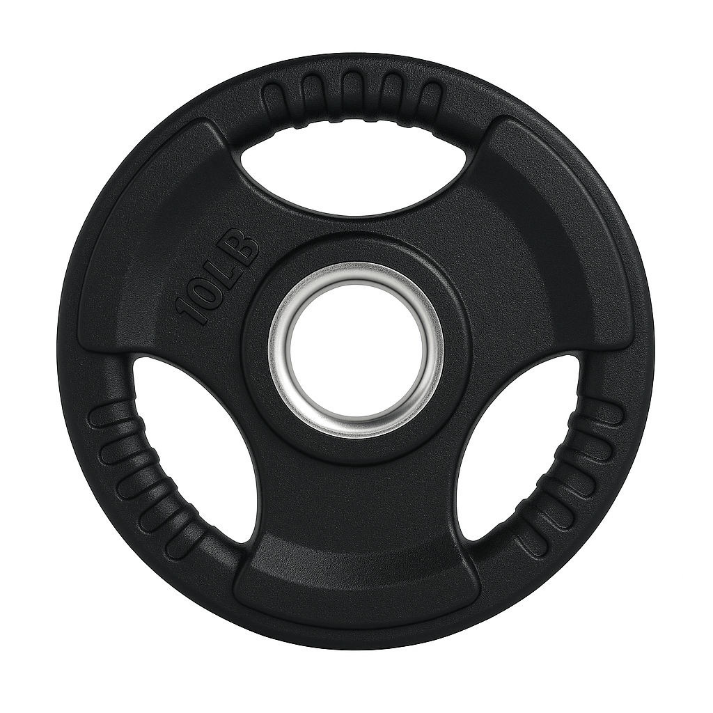 10lb X-RIVAL Rubber Grip Olympic Plate for home gym and fitness equipment in Vancouver