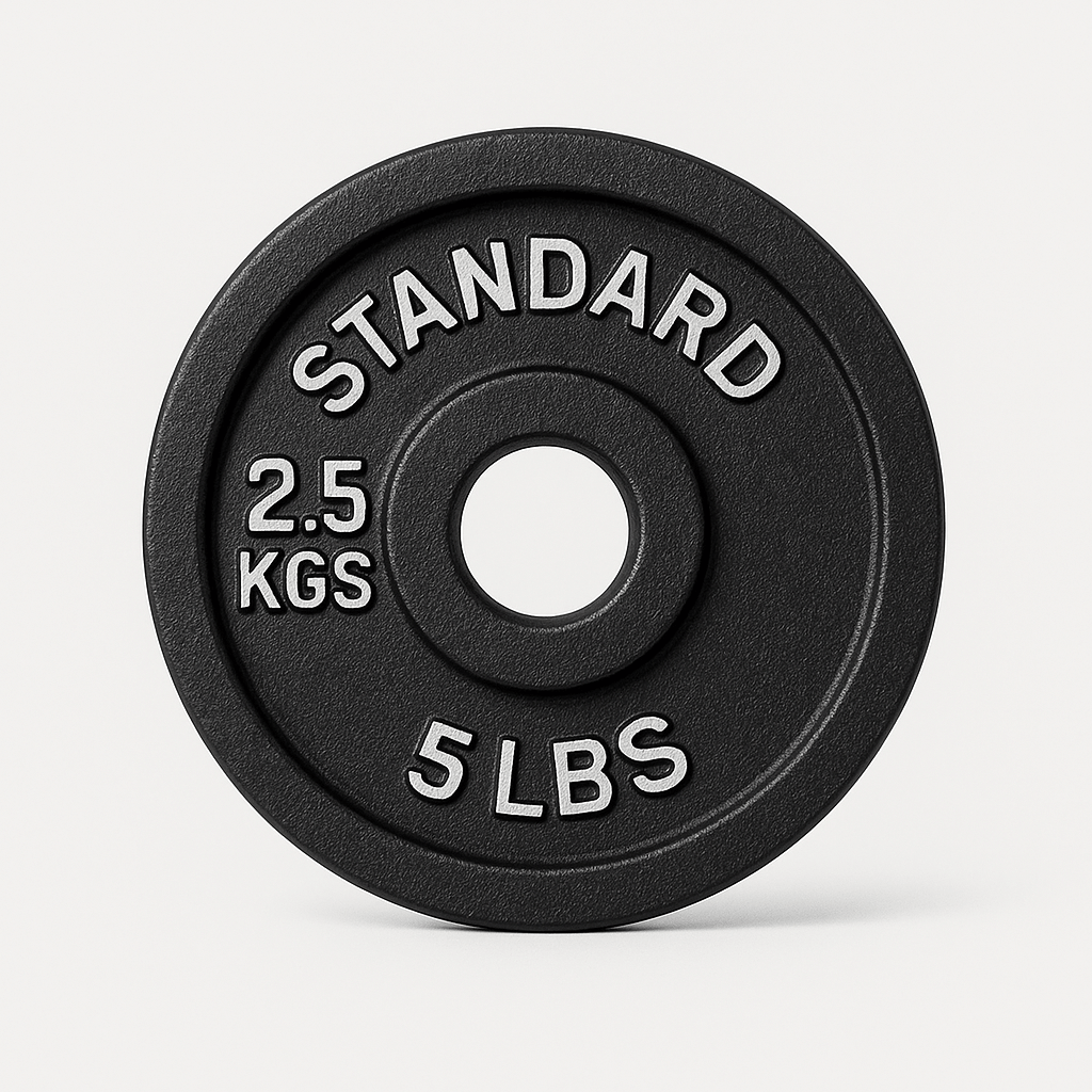 XRIVAL Standard Metal Weight Plate for Vancouver home gym, fitness equipment, durable classic strength training solutions.