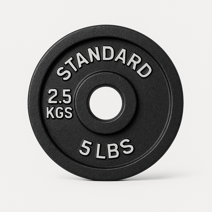 XRIVAL Standard Metal Weight Plate for Vancouver home gym, fitness equipment, durable classic strength training solutions.