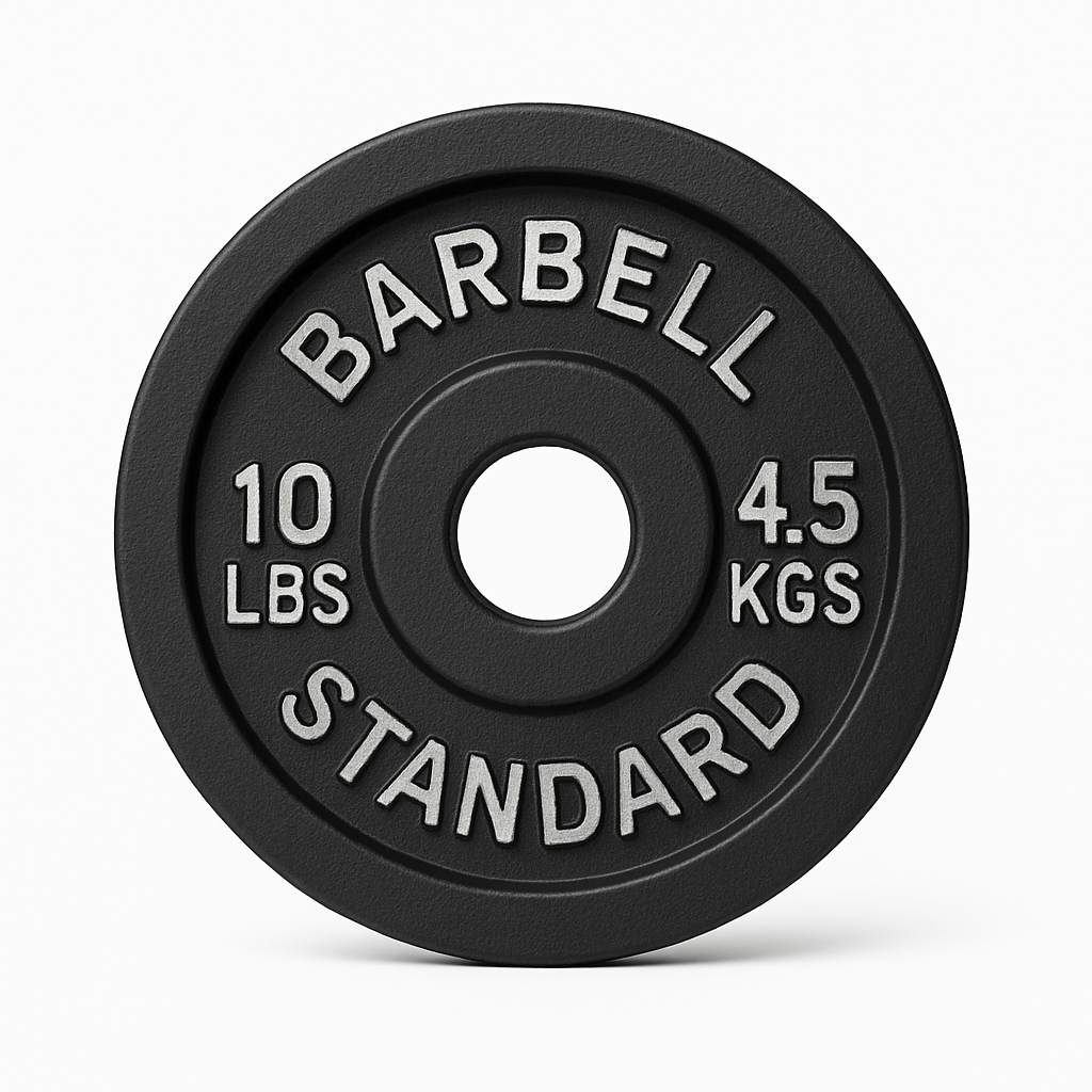 10 lb XRIVAL Standard Metal Weight Plate for home gym fitness in Vancouver