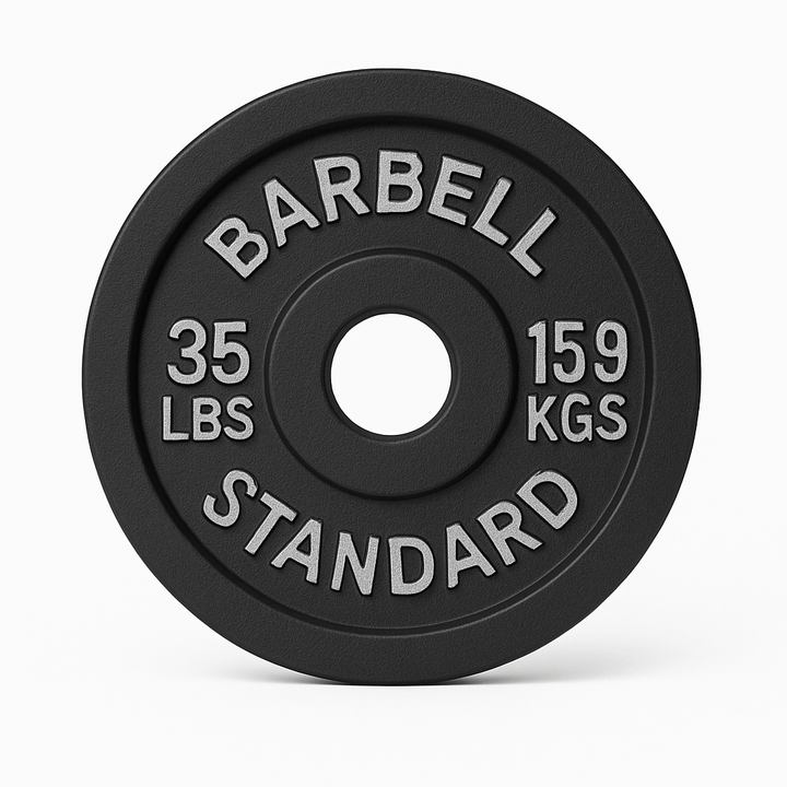35 lbs XRIVAL Standard Metal Weight Plate for home gyms in Vancouver - Durable fitness equipment