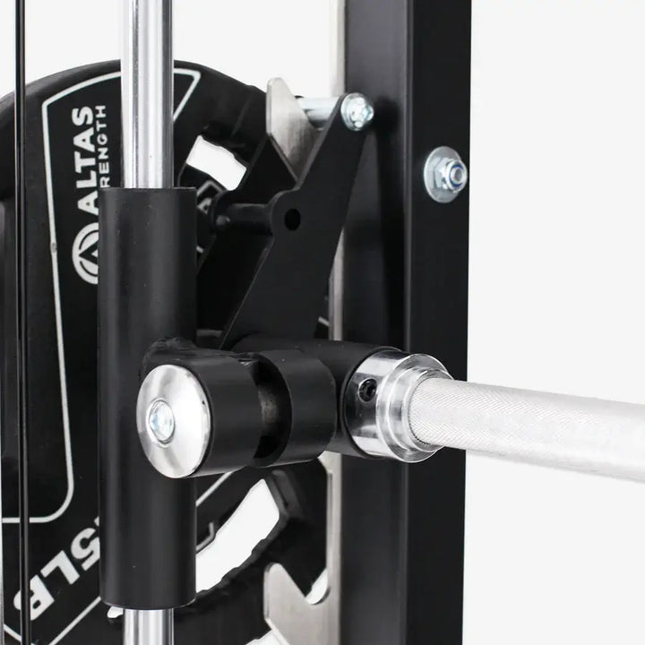 ALTAS AL-3107 fitness equipment close-up, ideal for home gyms in Vancouver, featuring durable alloy steel design.