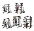 Multi-Function Smith Machine X-RIVAL XR10 with various exercise options for home gyms in Vancouver, ideal for comprehensive workouts.