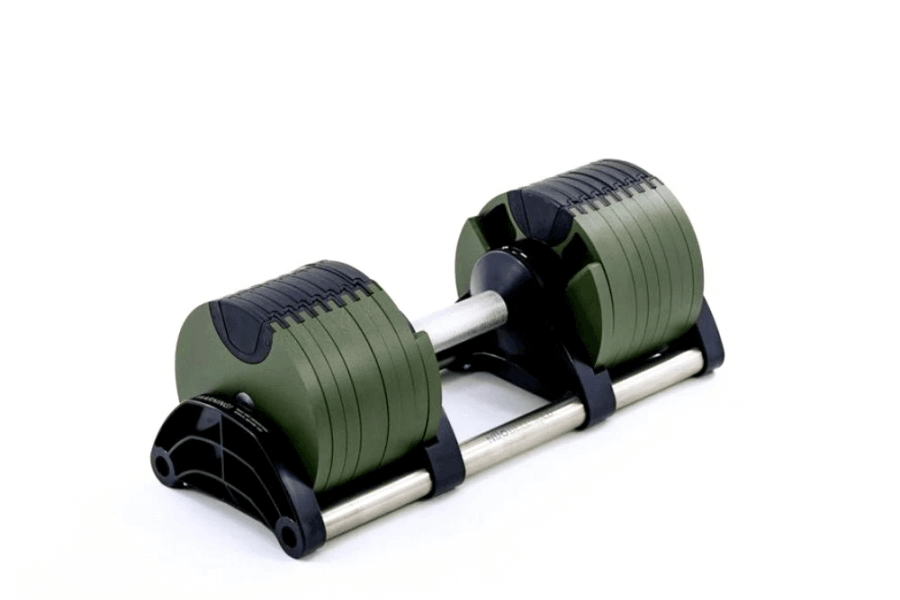 Nuo Style Adjustable Dumbbells 80LB for home gym Vancouver fitness equipment by X-Rival Fitness at Marine Drive store.