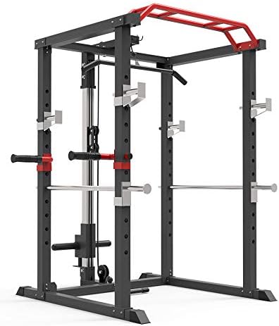 Power rack with lat pull-down X-RIVAL XR2002 for effective training - shop gym equipment Vancouver today!