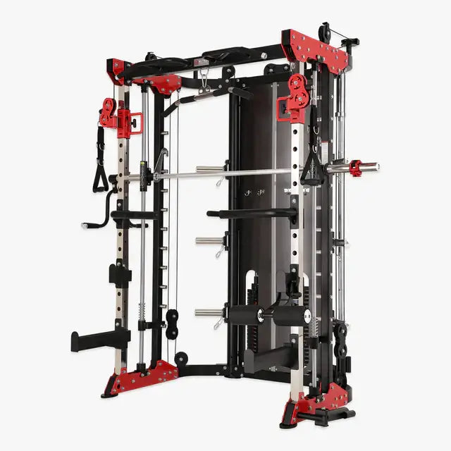 All-In-One Functional Smith Machine Premium X-RIVAL XRSF17, sleek design for home gyms, fitness equipment Vancouver, gym solutions BC.