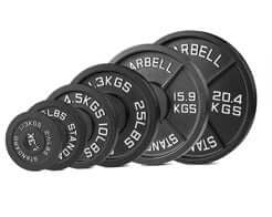XRIVAL Standard Metal Weight Plates for home gym fitness equipment in Vancouver.