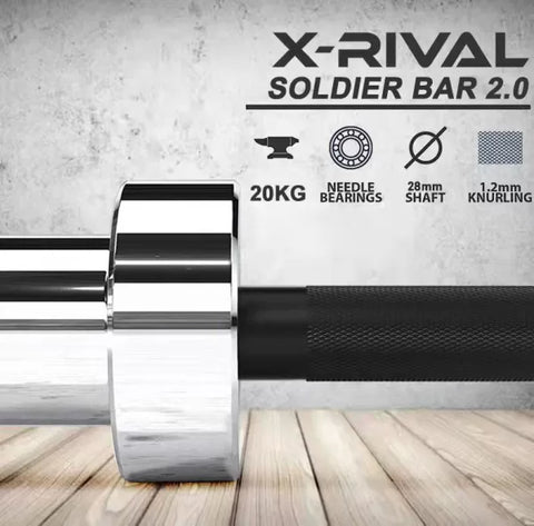 Soldier 2.0 Olympic Bar 7ft 1000LBS X-RIVAL